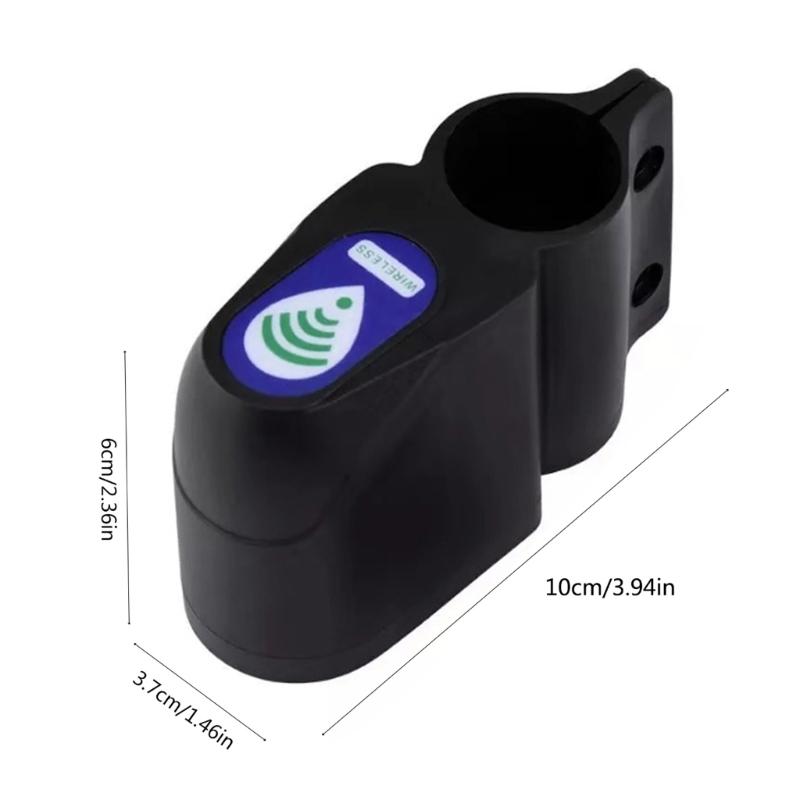 Allarme Bici Vibrante Antifurto Senza Fili 110dB Impermeabile Allarme Ladri Bici Controllo con Telecomandi Wireless Allarme Bici