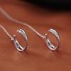Tassel Earrings Long Earline Stud Earrings Earbone Clip Fashion Women Jewelry Gift