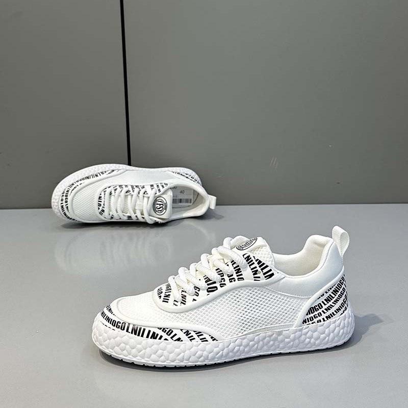 

МОДНАЯ ОБУВЬ, мужские дышащие спортивные кроссовки, спортивные кроссовки для бега, уличные женские теннисные кроссовки для тренажерного зала 39 белый