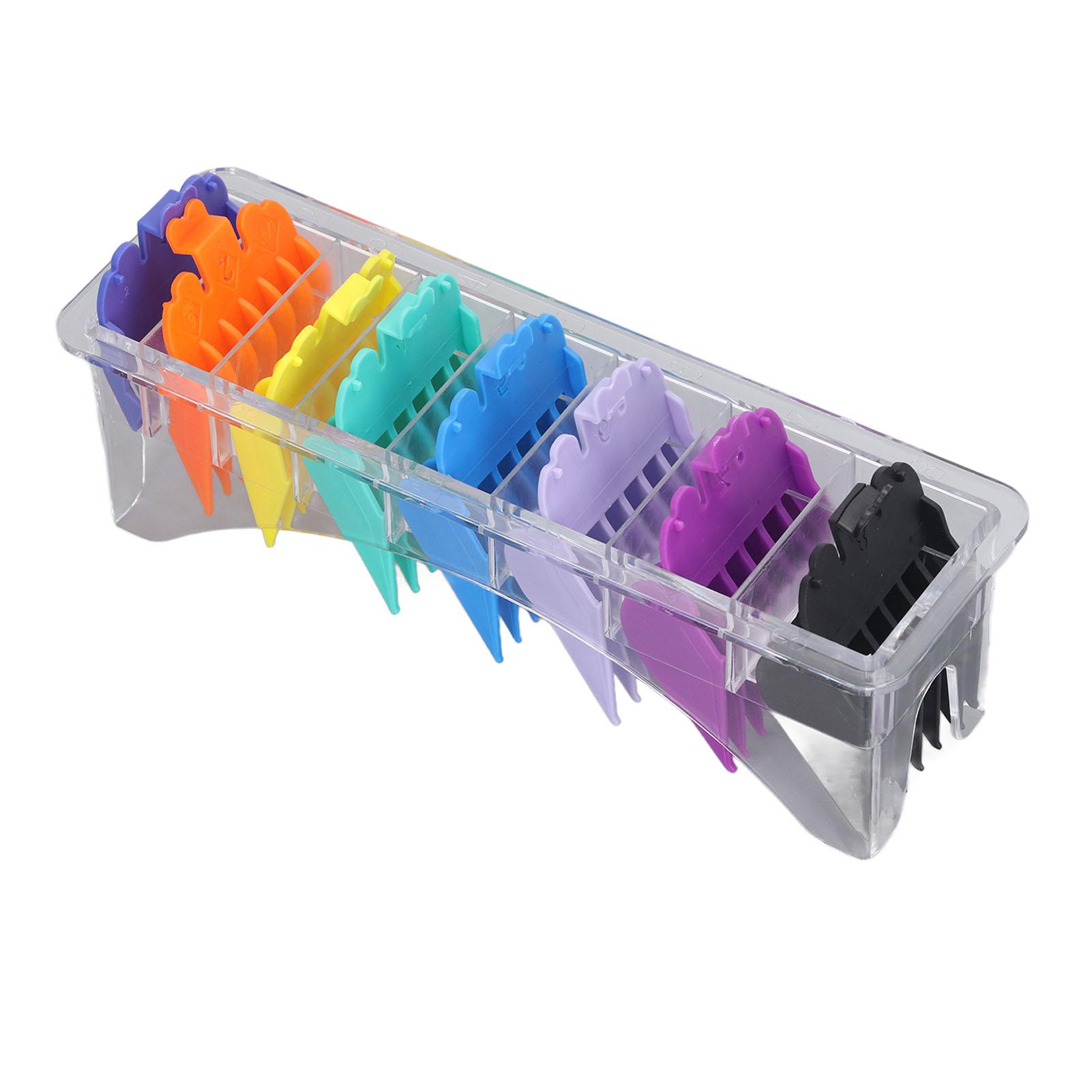 

8 шт. направляющих гребней профессиональный многоцветный электрический триммер для волос направляющие гребни для салона парикмахера