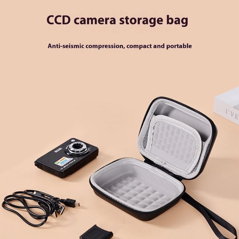 Storage Bag for Camera Hard Shell Shockproof Box Pocket Camera Protective Case Travel Cable Storage Bag Replacement