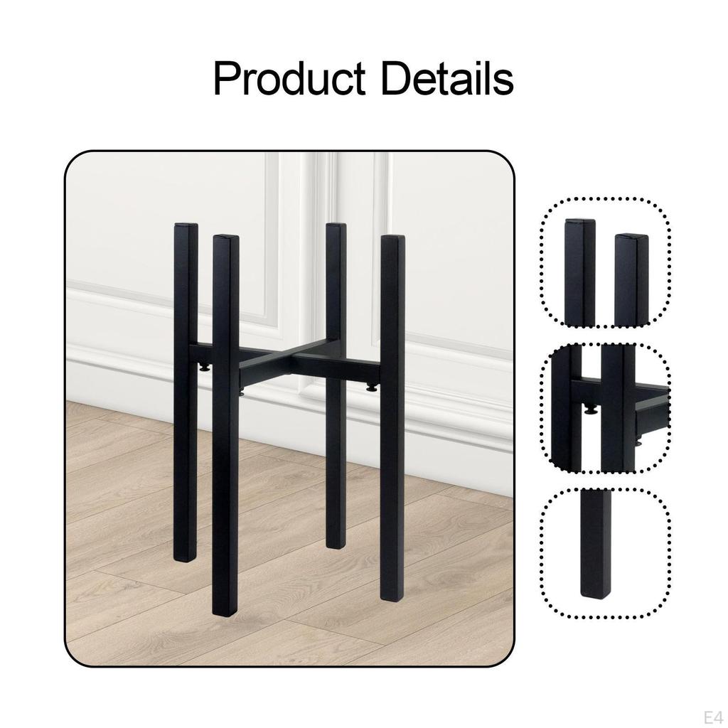 Verstellbarer Pflanzenständer für Gartenarbeit, Schwerlast-Halter geeignet für Arbeitsplatten und Terrassen