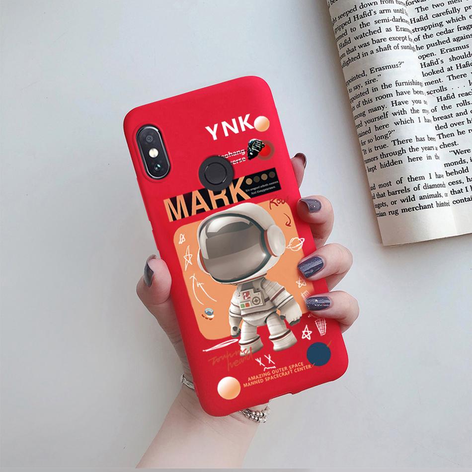 For Funda Xiaomi Redmi Note 5 Case Redmi Note5 Pro Cover Cute Cartoon Cat Silicone Phone Case For Xiaomi Redmi Note 5 5Pro Etui