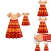 Lebhaftes Encanto Prinzessinnenkleid für Mädchen Perfekt für Partys und Cosplay