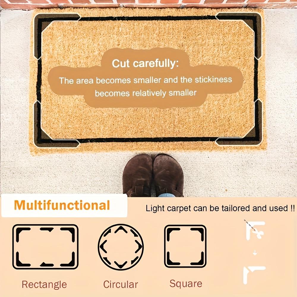 12/24pcs of Reusable, Non-Marking Carpet Anti-Slip Stickers, Suitable for Carpets, Bed Sheets, Mattresses, Sofa Cushions