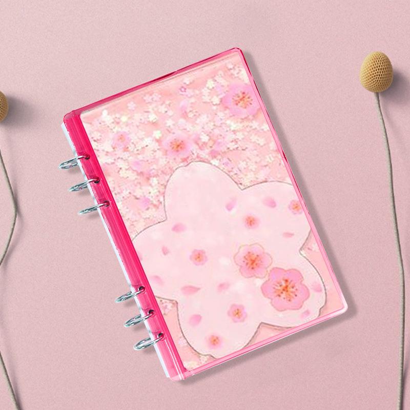 WTEMPO DIY Silicone Mold Creative Epoxy Resin Mold Ideal for Making Flow-sand Notebooks Notebook Cover Resin Mold