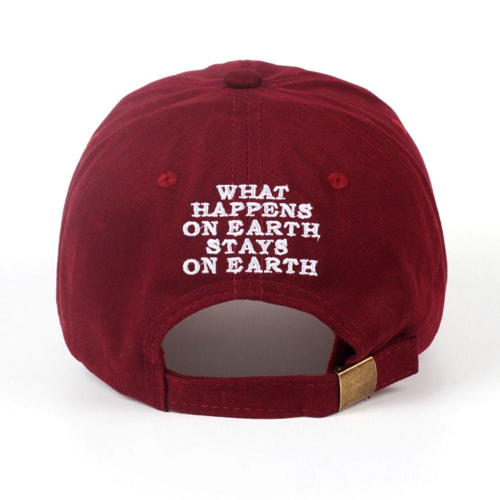 Letter Damn Embroidery Baseball Cap Stitched Adjustable Distressed Faded Cap Hip-Hop Rapper Washed Cotton Baseball Hats