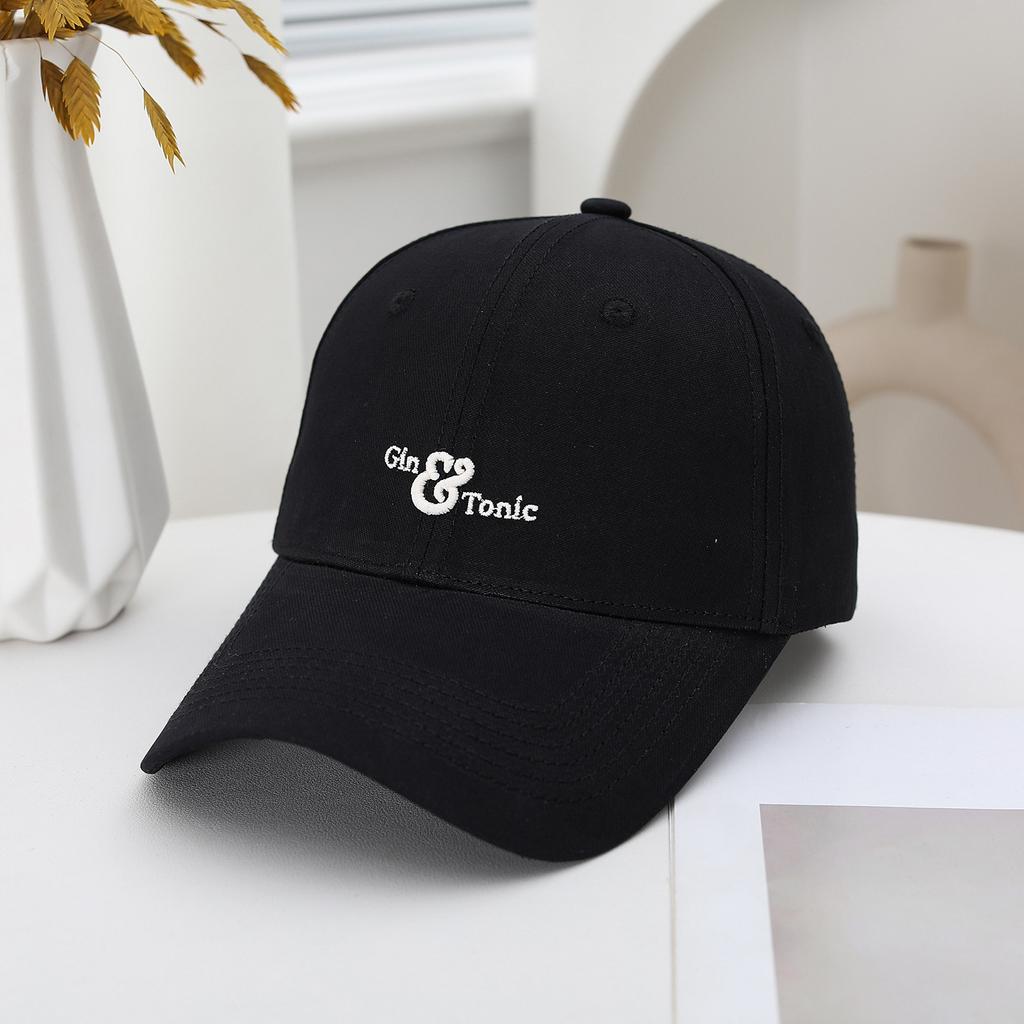 2026 Spring And Autumn Embroidery Simple Baseball Cap Men'S And Women'S Sunscreen Shade Breathable Soft Top Fashion Cap