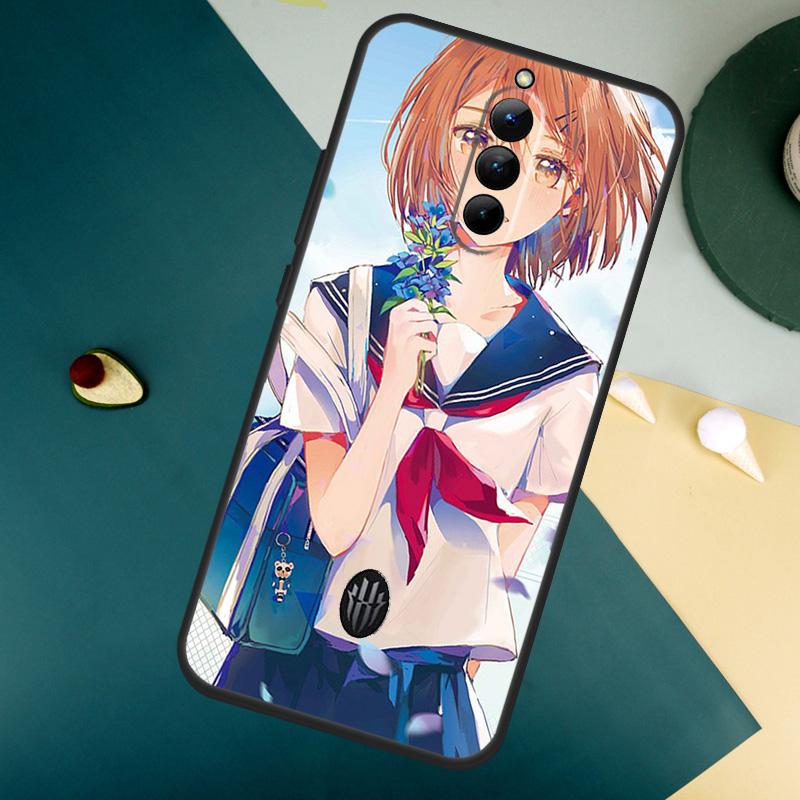 Anime Girl Cartoon Japan Cute For ZTE Nubia Red Magic 10S 8 9 8S 9S Pro Plus 10 Air 6S 7S 7 Pro Red Magic 11 Pro Plus Case