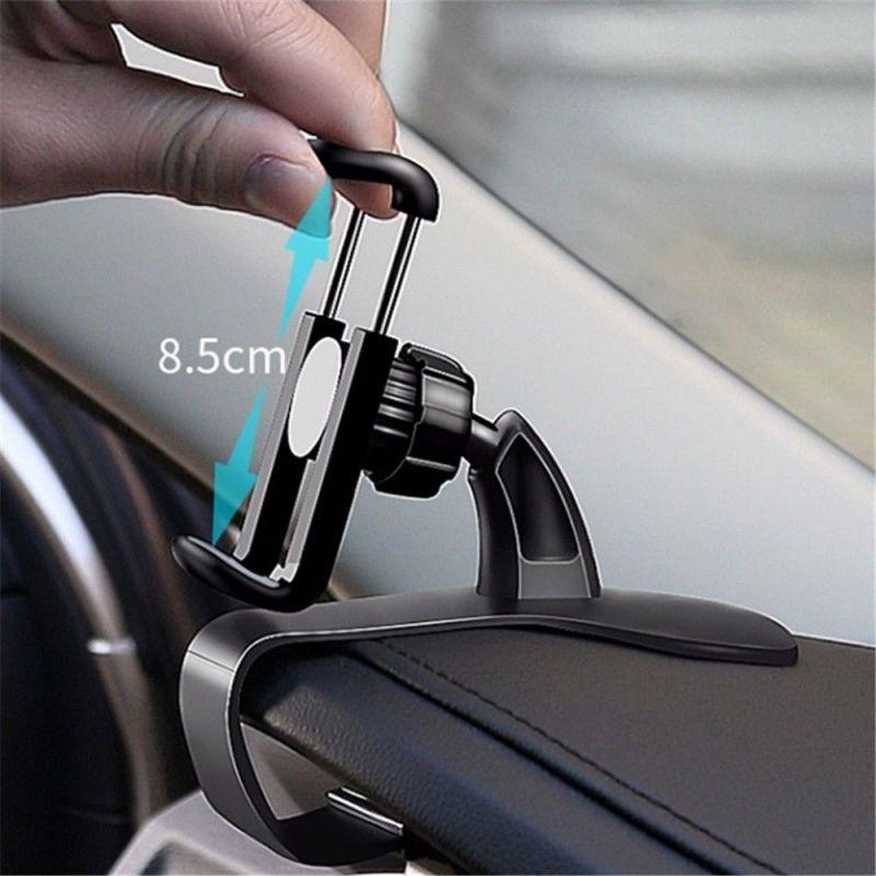 360° Rotation Dashboard Mount Car Phone Holder HUD Stand for Smartphone GPS