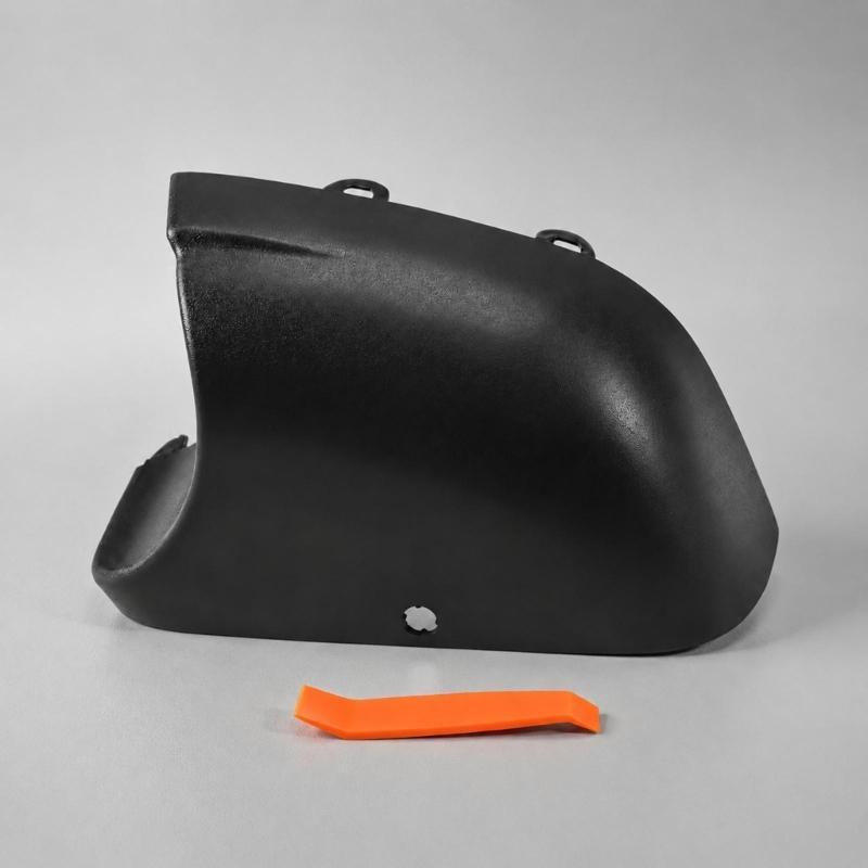Replacement Lower Wing Mirror Trim Cover in Black ABS 963129935R 963738533R for 2015-2019 Vehicle Applications and Housings