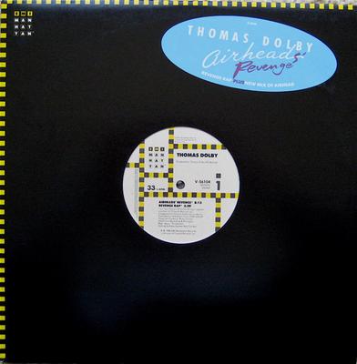 12inch Record THOMAS DOLBY - Airhead's Revenge V56104 EMI-Manhattan R 1988 US Dance & Electronica Used