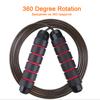 Home Gym Weighted Skipping Rope Steel Wire Adjustable Lose Weight Speed Jump Rope Workout Exercise Sports Fitness Equipment