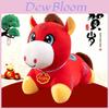 Pony-Jahr Maskottchen Plüschtier mit weichem Kurzflor für das Chinesische Neujahrsgeschenk