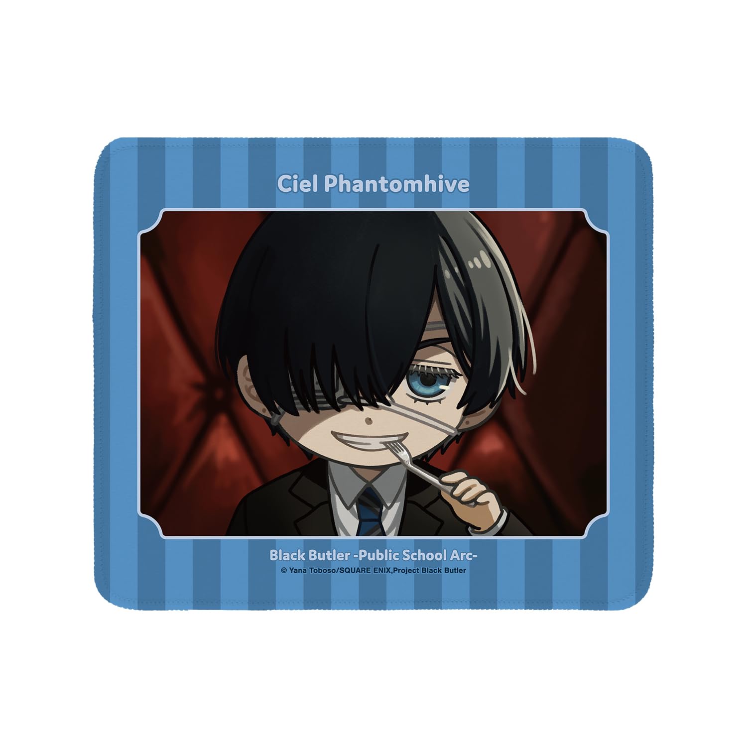 

TV Anime Boarding School Ciel Phantomhive Yurukoma Mouse Pad Black Butler Arc