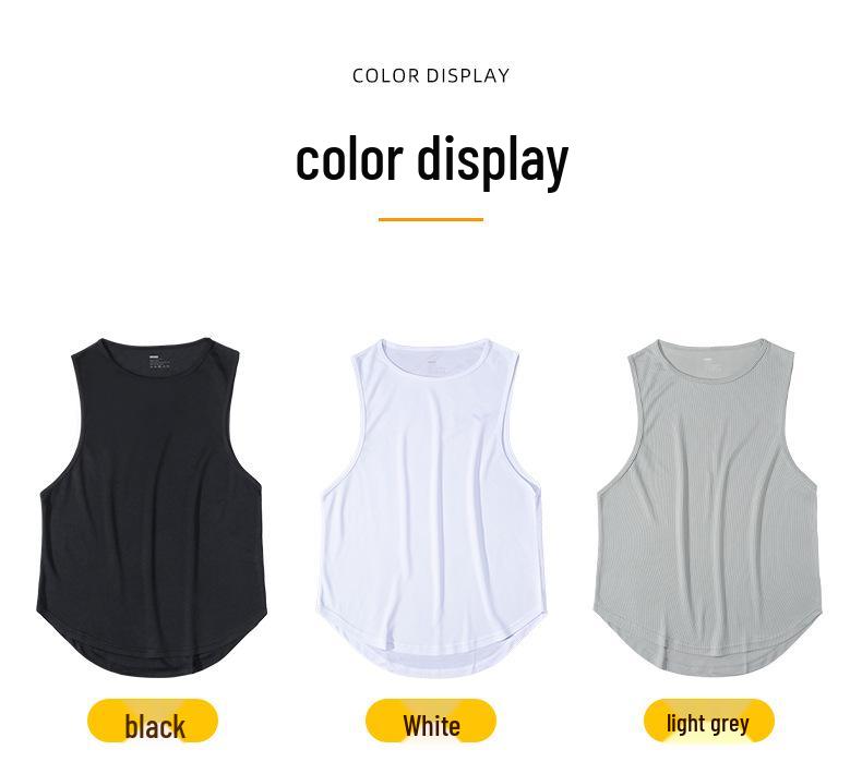 Men's Quick-Dry Breathable Sports Vest for Running, Training, & Outdoor Activities