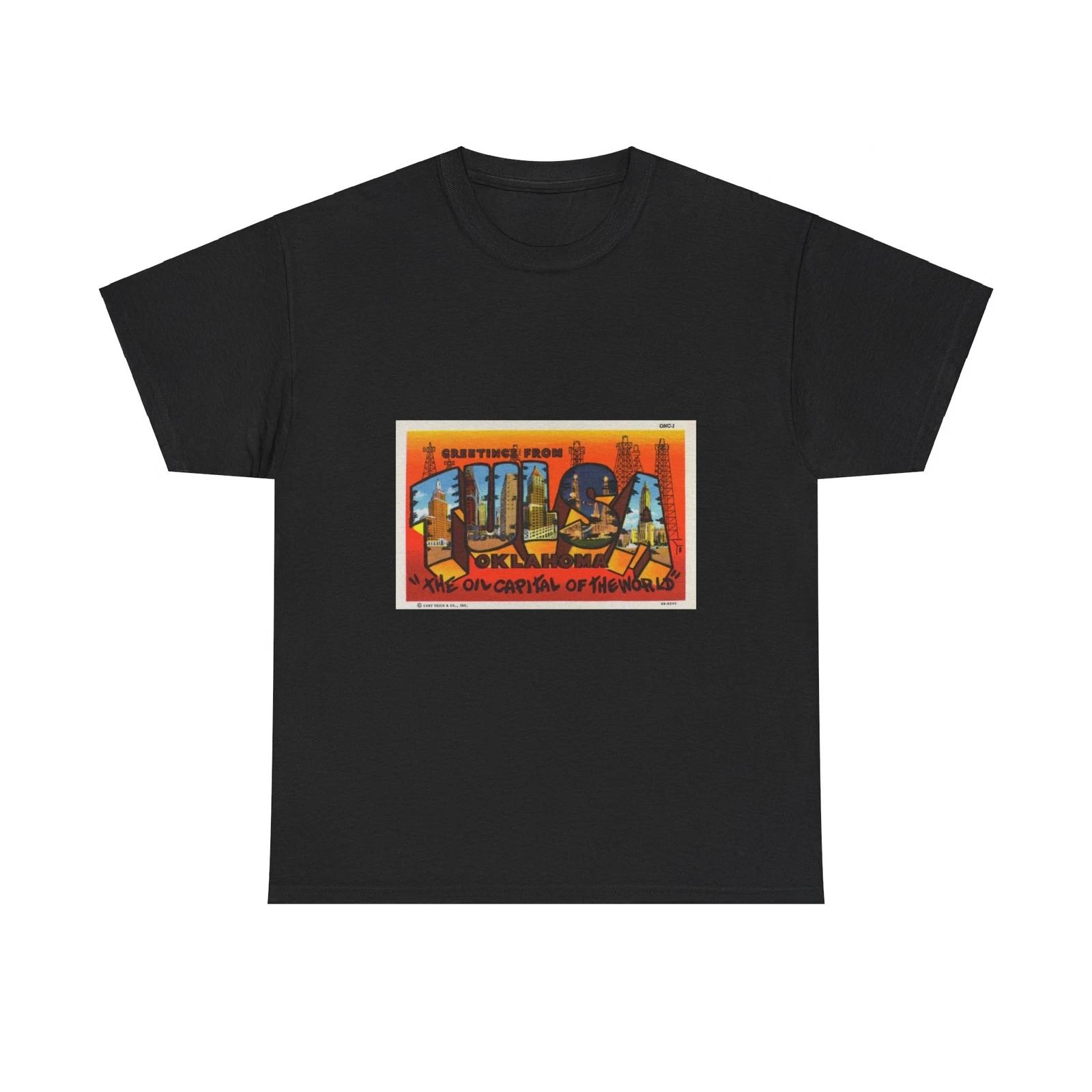 Greetings from Tulsa Oklahoma 2 (Greeting Postcards) T shirt S