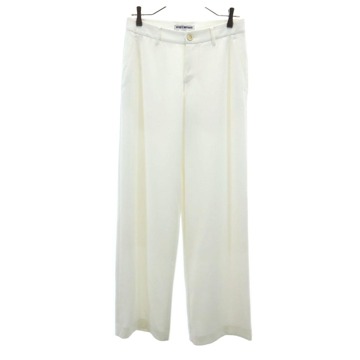 

ISSEY MIYAKE made in Japan Wide pants 7 Ivory Women Used