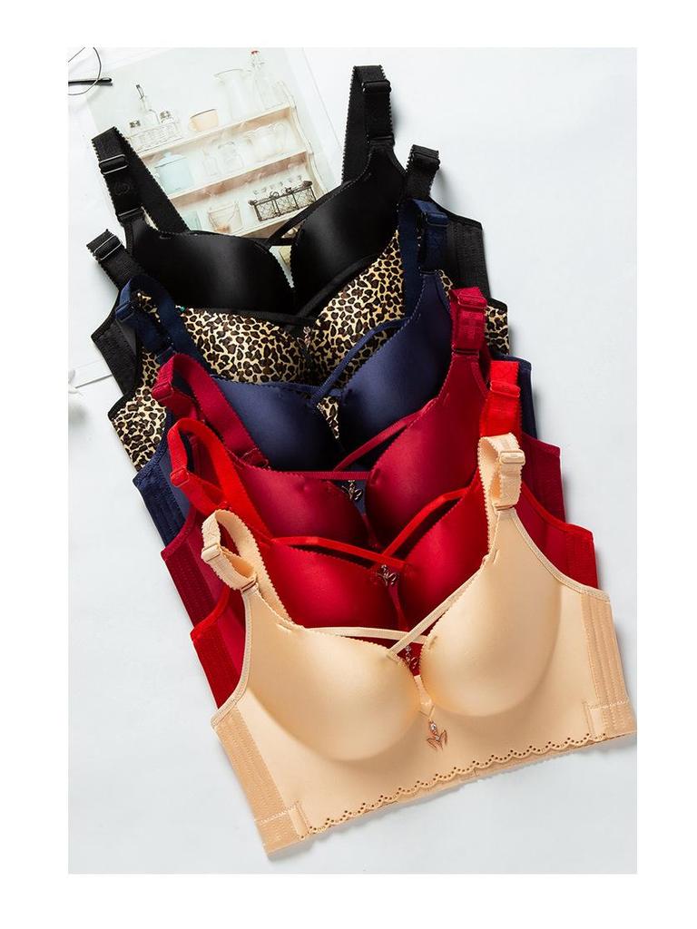 Sutiã de Suporte Costas Ajustável Sem Aro Plus Size para Mulheres