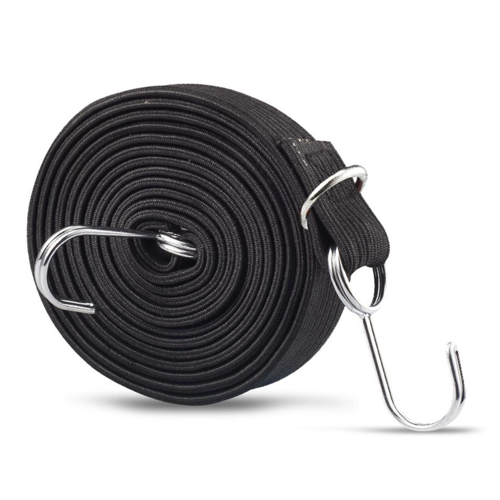 Sturdy Polypropylene Fiber Elastics Cord Motorcycle Cargo Strap for Stable Load Securing