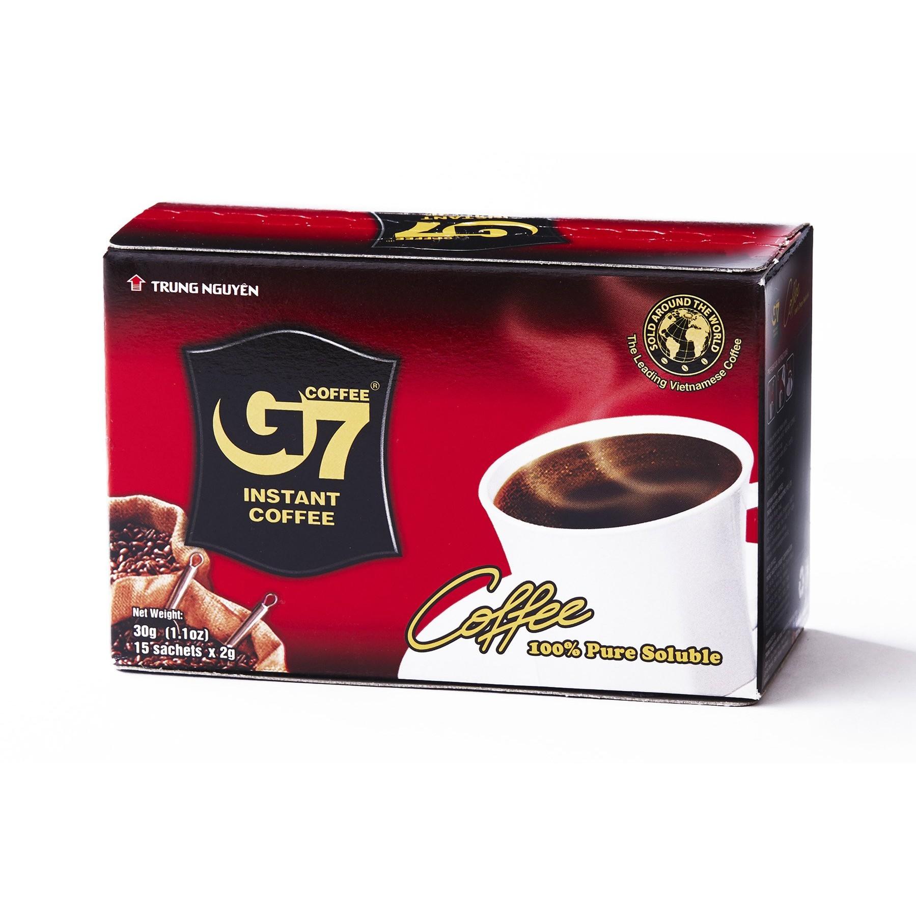 [Official] Vietnam G7 Coffee Black Box Genuine Product x 15 Bags