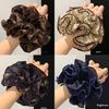 Korean Retro Floral Ribbon Scrunchie: 2025 New Style for Women