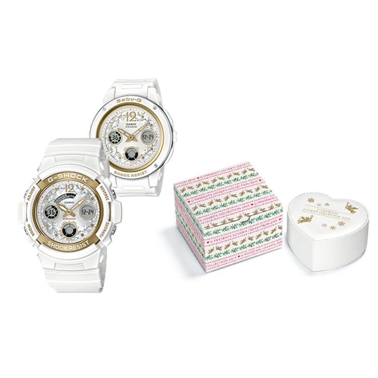 

CASIO Unisex Pair Table Series White Watch LOV-19A-7APR LOV-19A-7APR White Gold