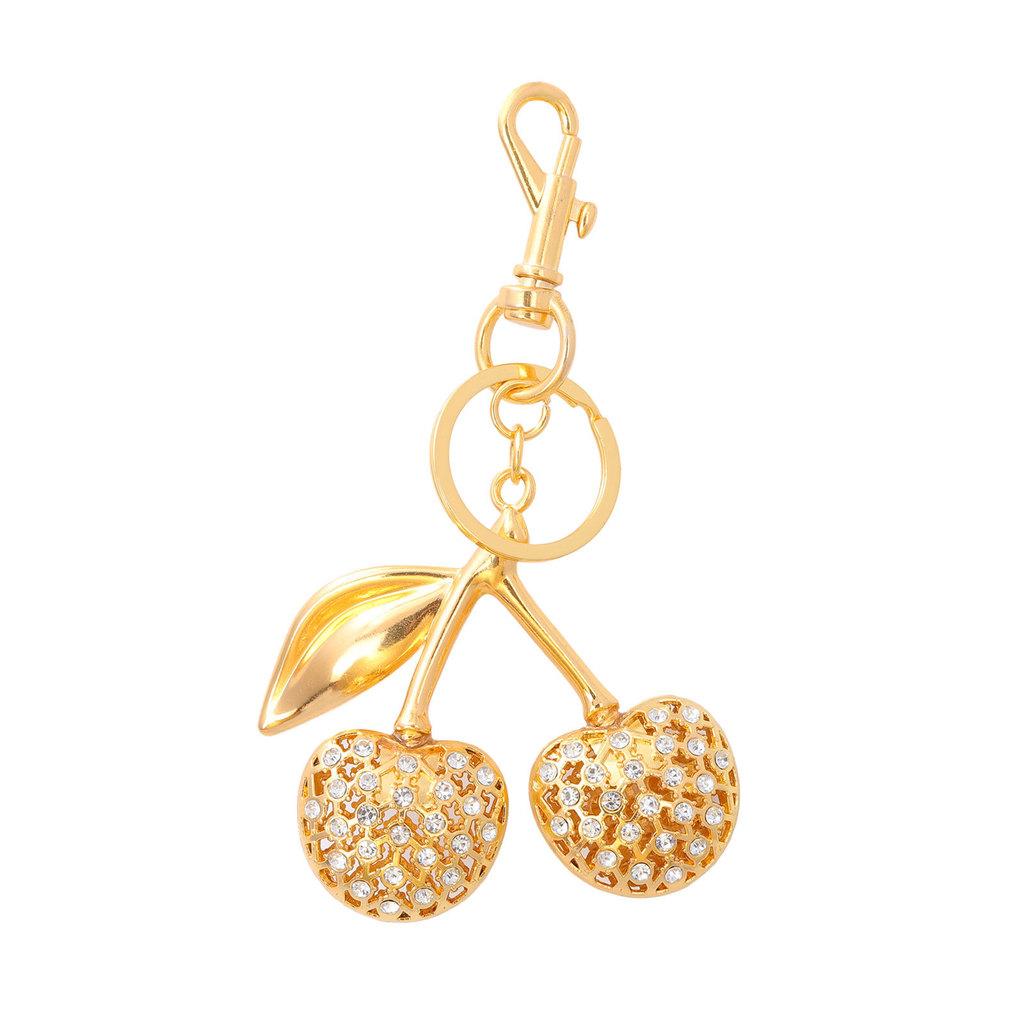 Tree Resin Cherry Keychain For Women Gifts With Creative Car Decorals And Fashion Style