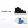 Li Ning Youth  Childrens Smoke Scene Comfortable Casual Sports High-Top Sneakers Kids Sneakers Black YKCS124-1
