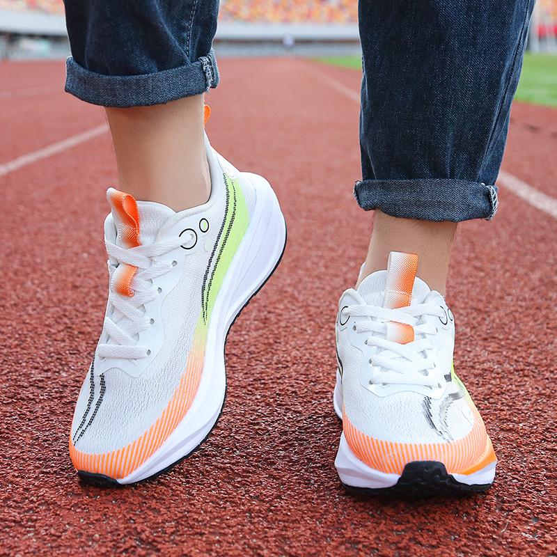 Breathable Running Sports Shoes Unisex Anti-slip Trainers Lightweight Comfort Outdoor Sneakers for Jogging Fitness Exercise