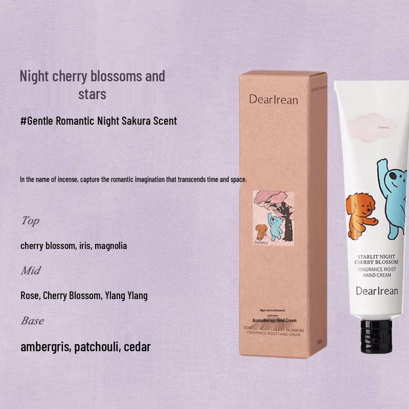 Dear Ilean x Eteecy Night Cherry Blossom Hand Cream