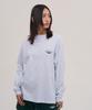 Super Serve Signature Logo Classic Long Sleeve Tee - Light Grey