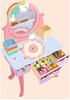 Rainbow Princess Makeup Table & Playset for Girls