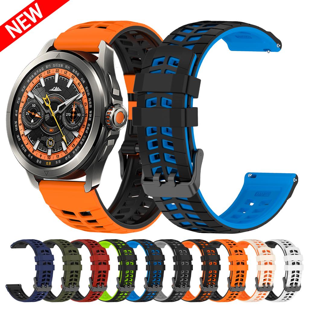 22mm Silikonarmband für Xiaomi Watch S4 Sport/S3/S2 46mm 42mm Armband Correa für Mi Watch color 2/S1 pro Active Verstellbares Armband