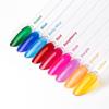 Kolorowy Top Bez Przemywania Top No Wipe Crystal Glass Molly Nails Red Hema/Di-Hema Free 10G