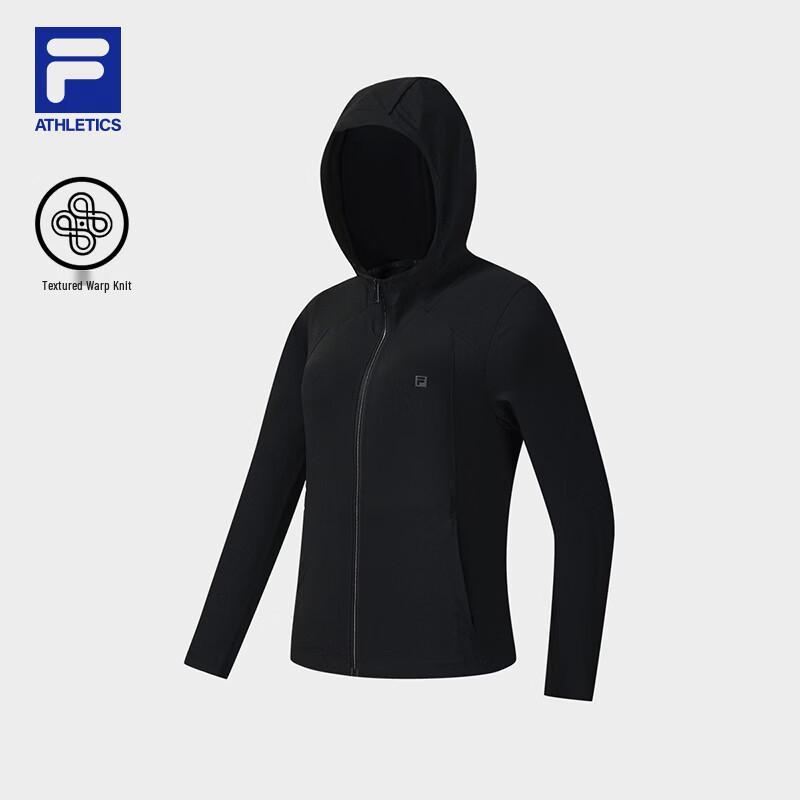 FILA Women s Slim Fit Knitted Hooded Jacket L