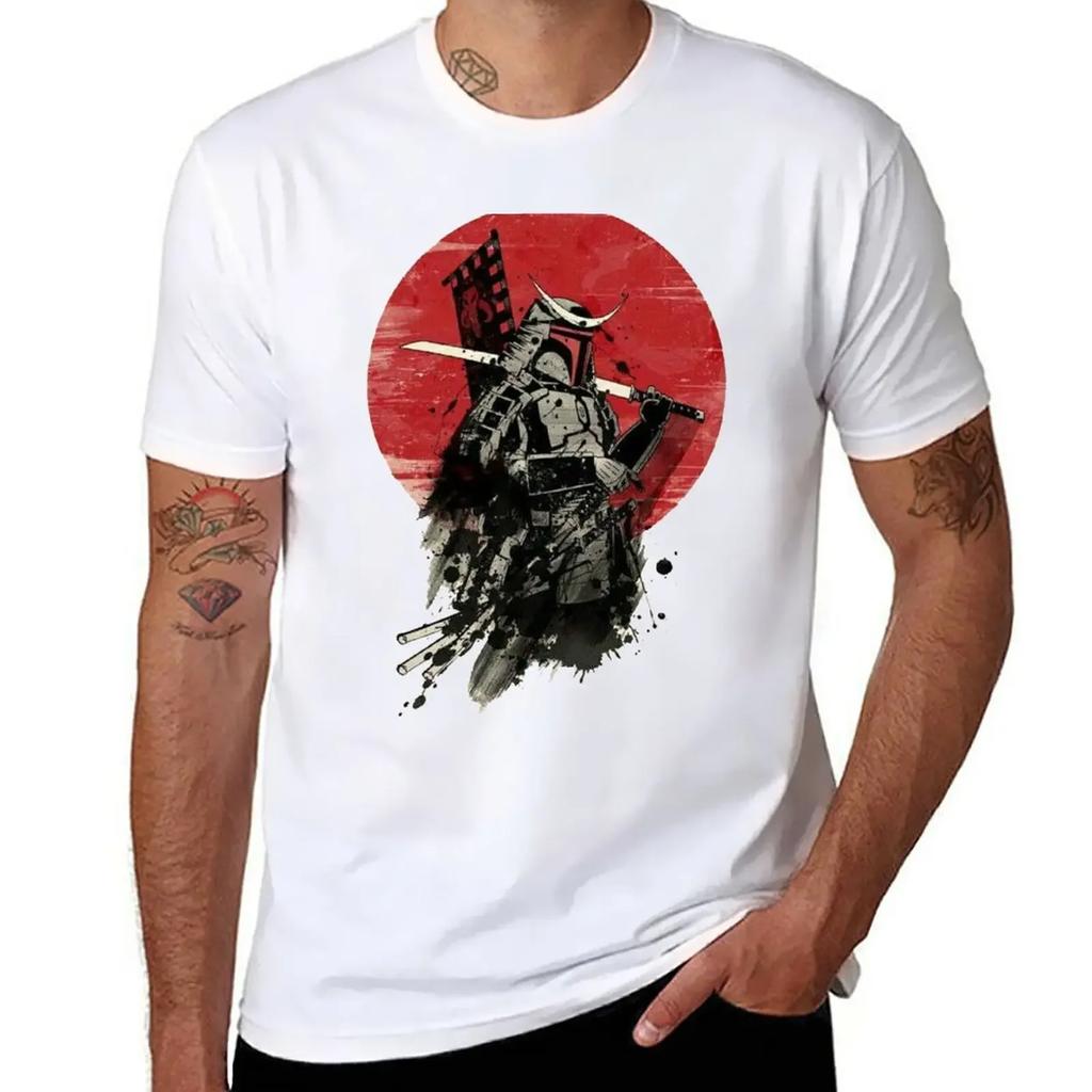 Mando Samurai T-Shirt summer tops Blouse tshirts for men