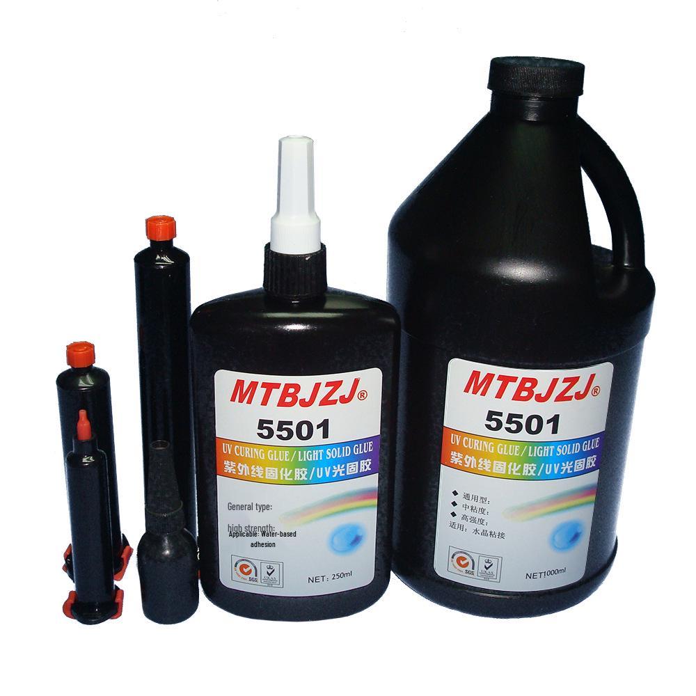 

5501UV Кристально чистый УФ-клей для больших площадей 250 ml