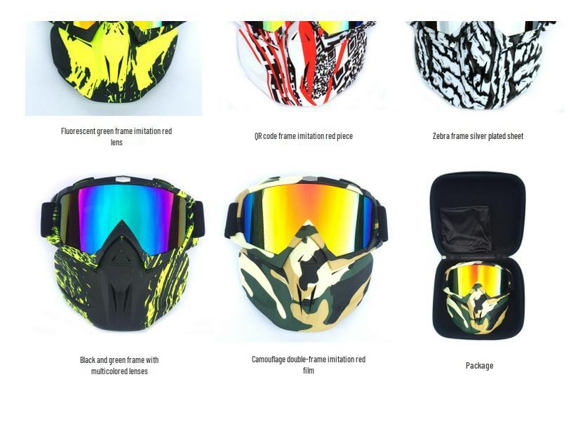 Retro Off-road Motorcycle & Ski Goggles - Cross-border Riding Glasses