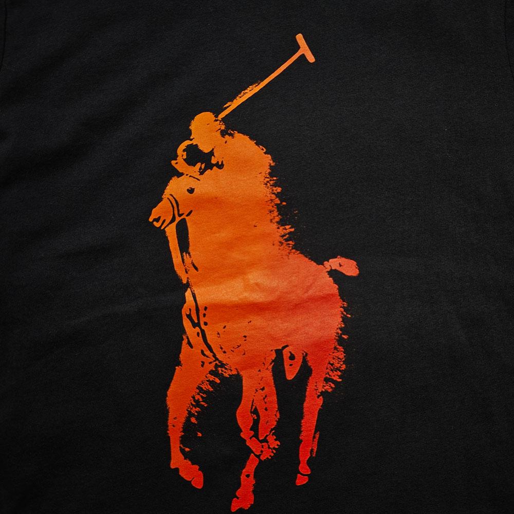 Polo Ralph Lauren SS23 Polo Imprimé Décontracté Col Rond Manches Courtes T-Shirt Homme T-Shirt Marine 710858959-002