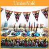 Dragon Ball Z Theme Party Decor Supplies Tableware For Vibrant Birthday Celebrations