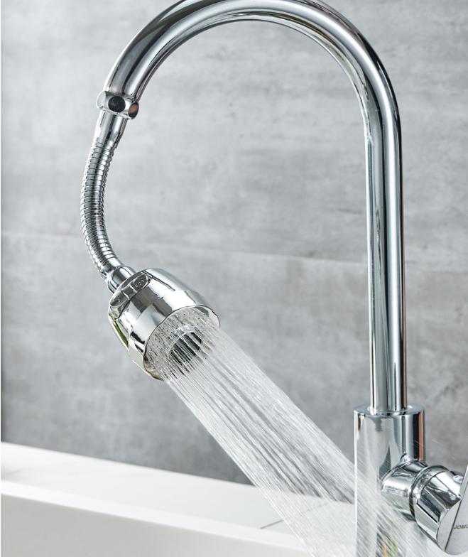 Kitchen Faucet Pressurized Extended Showerhead Nozzle