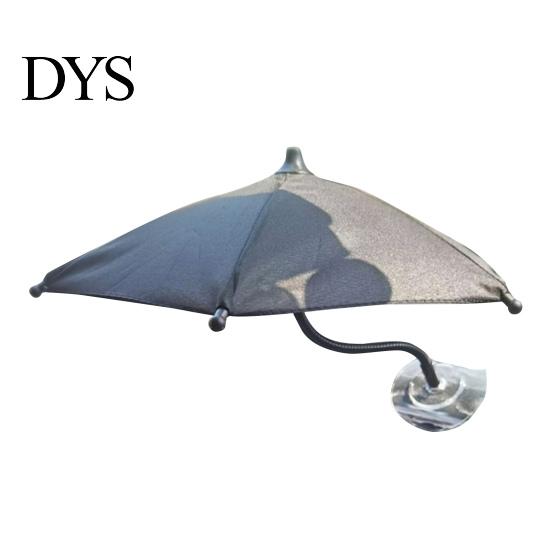 Foldable UV Phone Screen Protector Mobile Sunshade Umbrella Portable Anti-UV Sun Shield Compact Shade Cover with Magnetic Adsorption Design