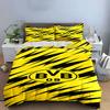 Yellow-black striped pattern, BVB. Bedding sets Duvet cover sets Duvet covers Pillowcases(1 * Duvet Cover 2 * Pillowcases without duvet insert)