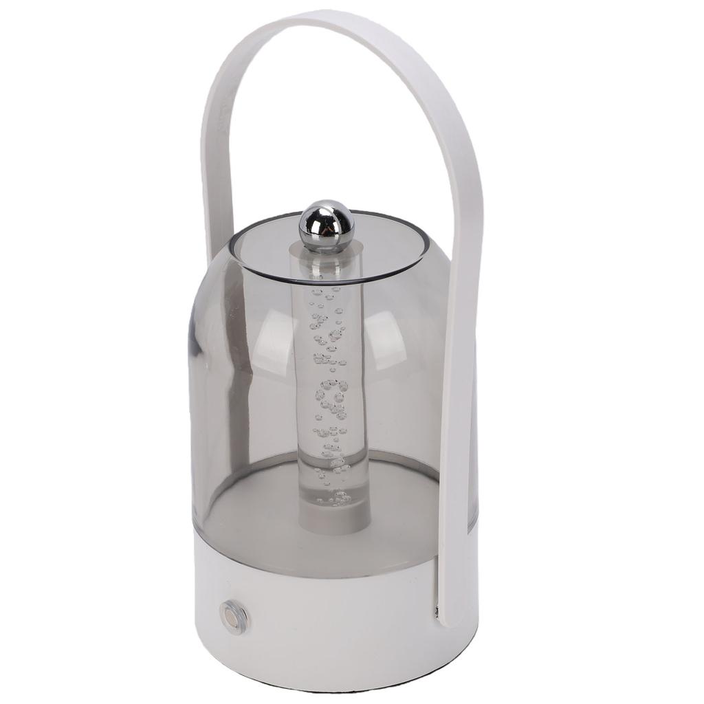 Portable Camping Lantern Vintage USB Rechargeable Bedside Table Lamp with Handle Adjustable Brightness Warm Lighting