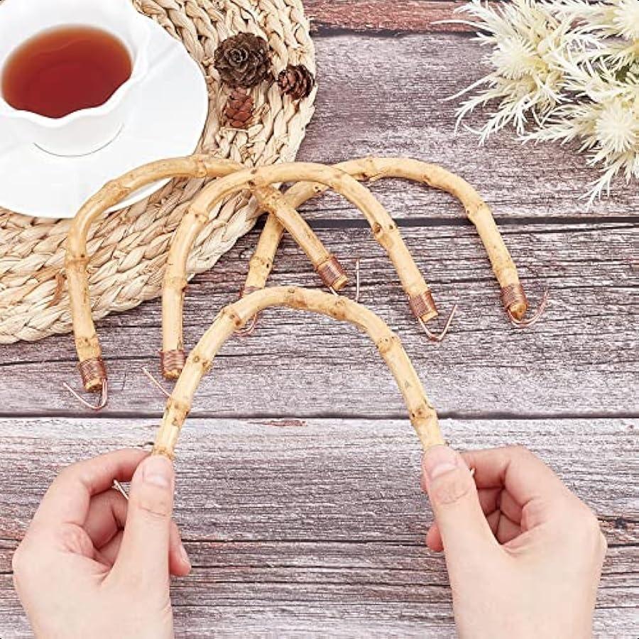 

4 шт. бамбуковая ручка для чайника U-образной формы, замена, аксессуары для чайника Кунг-фу, принадлежности для керамических и глиняных чайников, ручка United States