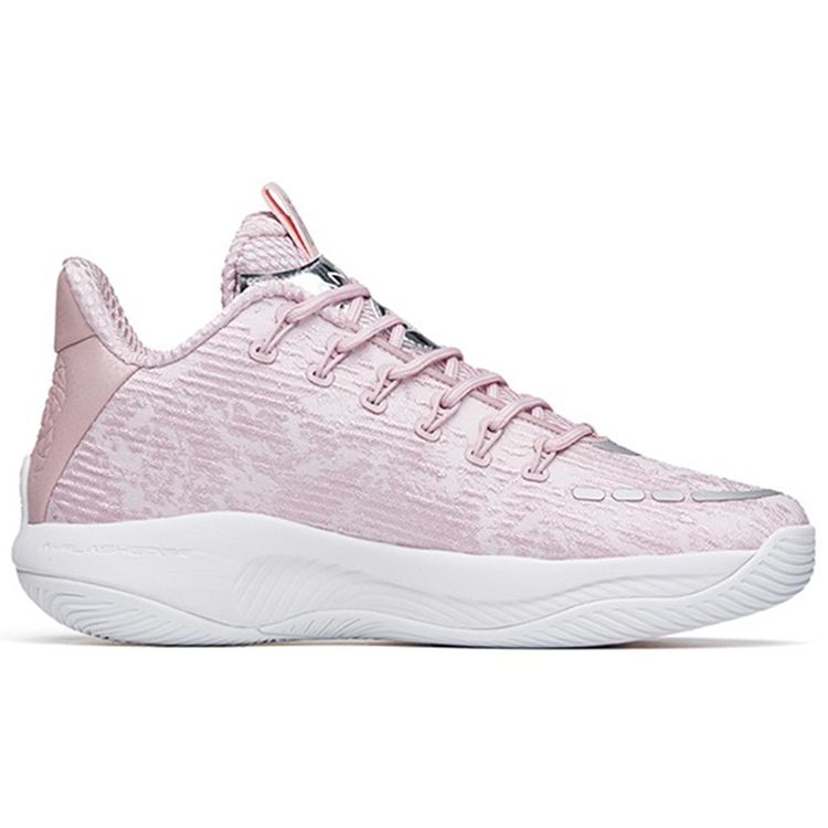 Anta Anti-Slip Durable Mid-Top Basketball Shoes Men Sneakers Metallic-Pink 112211605-6