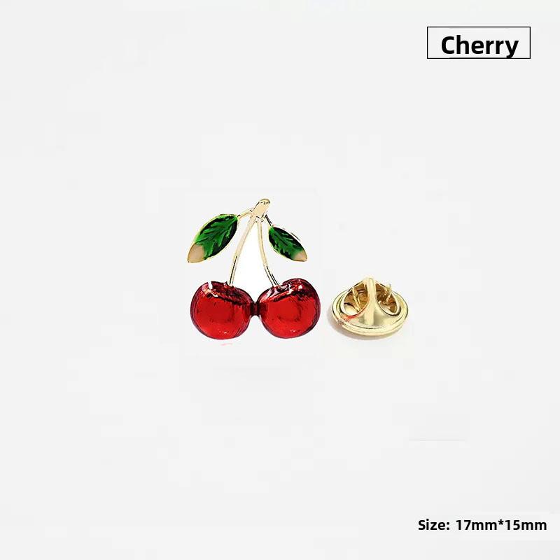 Cute Little Strawberry Brooch, Personalized Fruit Anti-exposure Clasp Collar Pin, Fashionable Accessory