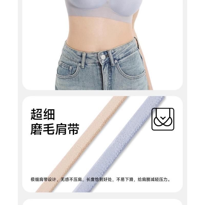 Women S Seamless Wirefree Push Up Sports Bra Summer Thin Vest Style