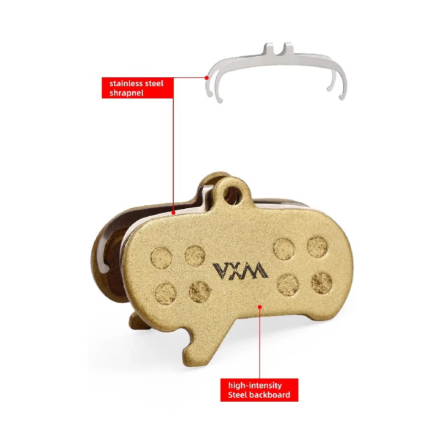 2 Pairs VXM Mountain Bike Disc Brake Pads for Sram Maven ULT/SLV/BRZ/BSE Hydraulic Caliper